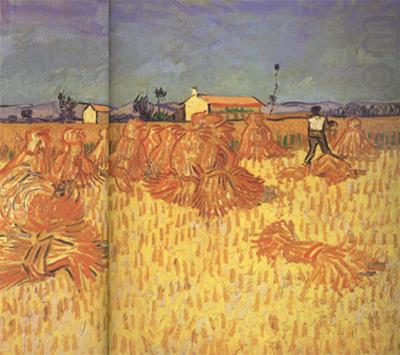 Vincent Van Gogh Harvest in Provence (nn04)